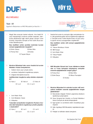 2024 - AYT TARİH DUF - FÖY-12