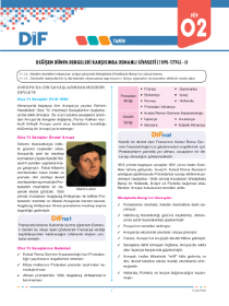 11. SINIF TARİH - DİF - FÖY 2