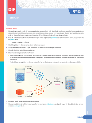2025 - 10.SINIF KİMYA DİF - FÖY 3