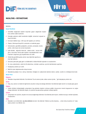 2025 - AYT EDEBİYAT DİF - FÖY-10