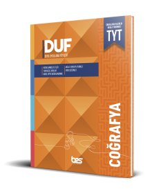 TYT COĞRAFYA DUF - 2024 - TEK KİTAP