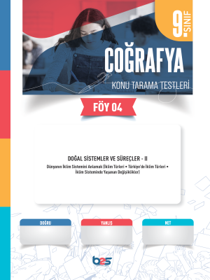 2025 - 9. SINIF COĞRAFYA KTT - FÖY-4