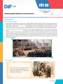 11. SINIF TARİH DİF - FÖY-9 - 2022