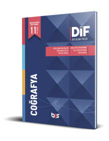 11. SINIF COĞRAFYA DİF - 2023 - TEK KİTAP
