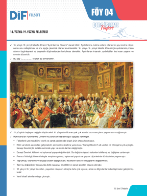 2025 - 11. SINIF FELSEFE DİF - FÖY-4