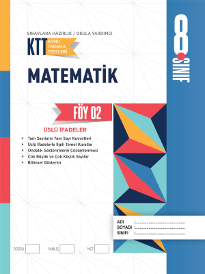 2024 - 8. SINIF MATEMATİK KTT - FÖY-2