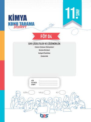 2025 - 11. SINIF KİMYA KTT - FÖY-4