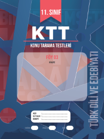 11. Sınıf EDEBİYAT KTT - FÖY 3