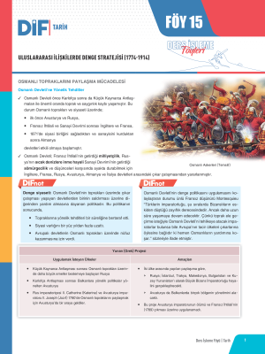 2025 - TYT-AYT TARİH DİF - FÖY-15