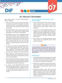 TYT FELSEFE - DİF - FÖY 7