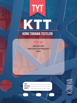 TYT KİMYA KTT - FÖY-9 - 2023