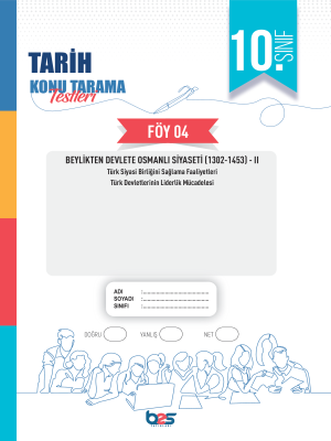 2024 - 10. SINIF TARİH KTT - FÖY-4