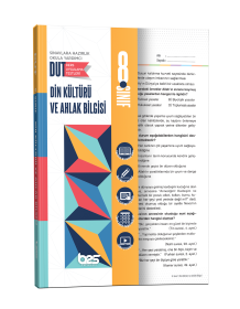 8. SINIF DİN KÜLTÜRÜ VE AHLAK BİLGİSİ DUT - 2024