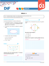 9. Sınıf Matematik - DİF - FÖY 3