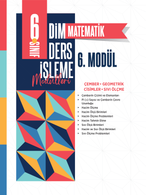 2024 - 6. SINIF MATEMATİK DİM - MODÜL-6