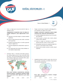 9.Sınıf COĞRAFYA DUF