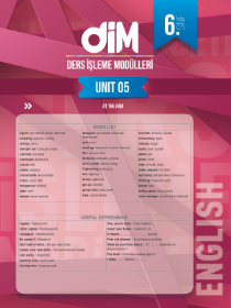 6. Sınıf - İNGİLİZCE - DİM 5