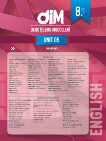 8.Sınıf İngilizce DİM - MODÜL-5