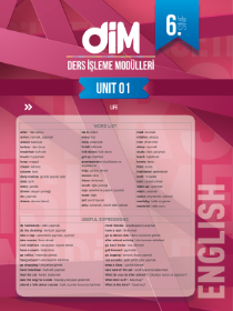 6. SINIF İNGİLİZCE DİM - MODÜL-1 - 2022
