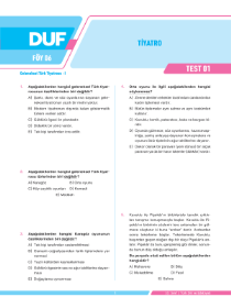 10.Sınıf EDEBİYAT - DUF - FÖY 6