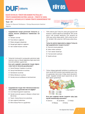 2024 - AYT COĞRAFYA DUF - FÖY-5