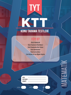 TYT MATEMATİK KTT - FÖY-7 - 2023