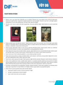 10. SINIF FELSEFE DİF - FÖY-6 - 2022