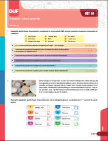2026 - 9. SINIF KİMYA DUF - FÖY 1