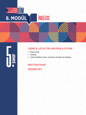 2025 - 5. SINIF İNGİLİZCE DİM - 8