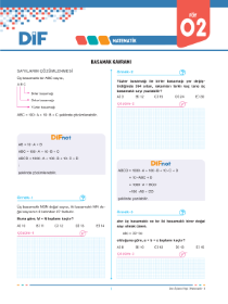 TYT MATEMATİK - B - DİF - FÖY 2