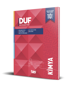 10. SINIF KİMYA DUF - 2023 - TEK KİTAP