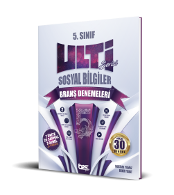 5. SINIF ULTİ SERİSİ SOSYAL BİLGİLER BRANŞ DENEMELERİ - 2022