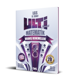 8. SINIF ULTİ SERİSİ MATEMATİK BRANŞ DENEMELERİ - 2022
