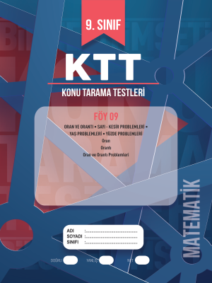 2023 - 9. SINIF MATEMATİK KTT - FÖY-9