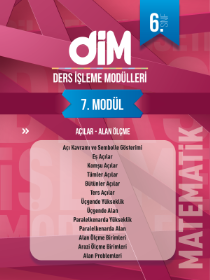 6. SINIF MATEMATİK DİM - MODÜL-7 - 2022