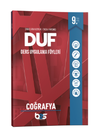 9. SINIF COĞRAFYA DUF - 2022 - TEK KİTAP
