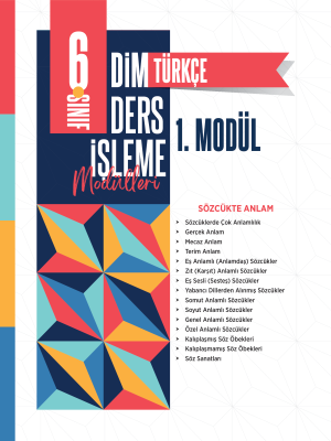 2024 - 6. SINIF TÜRKÇE DİM - MODÜL-1