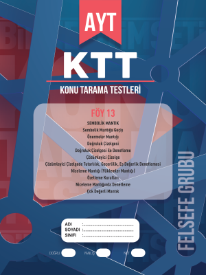 2024 - AYT FELSEFE GRUBU KTT - FÖY-13