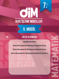 7. Sınıf MATEMATİK - DİM - FÖY 5