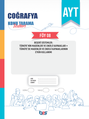 2025 - AYT COĞRAFYA KTT - FÖY-8