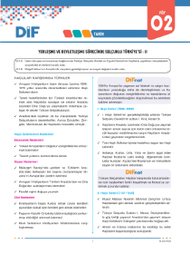 10. SINIF TARİH - DİF - FÖY 2