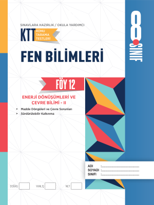 2024 - 8. SINIF FEN BİLİMLERİ KTT - FÖY-12