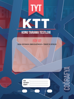 TYT COĞRAFYA KTT - FÖY-7 - 2023