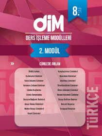 8. SINIF TÜRKÇE DİM - MODÜL-2 - 2022