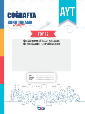 2024 - AYT COĞRAFYA KTT - FÖY-12