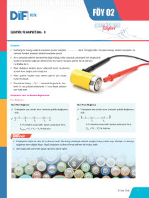 10. SINIF FİZİK DİF - FÖY-2 - 2022 