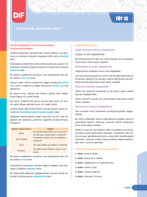 2026 - 9. SINIF MATEMATİK DİF - FÖY-10