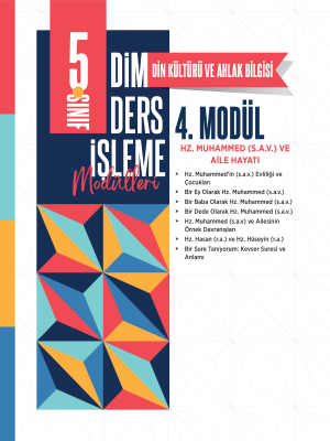 5. SINIF DİN KÜLTÜRÜ VE AHLAK BİLGİSİ DİM - MODÜL-4 - 2023