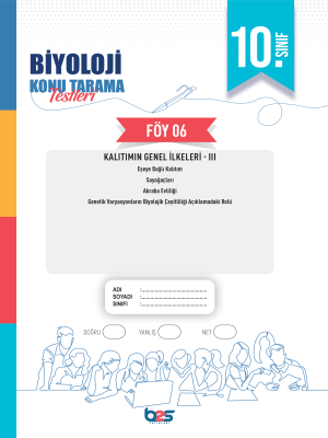 2024 - 10. SINIF BİYOLOJİ KTT - FÖY-6