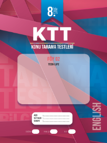 8. Sınıf İngilizce - KTT - FÖY 2